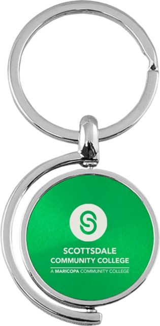 Scottsdale Community College Spinner Key Tag
