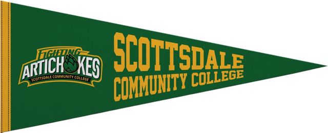 Scottsdale Community College 12"X30" Full Color Pennant