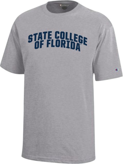 State College of Florida Youth Champion Short Sleeve Tee Arched State College of Florida