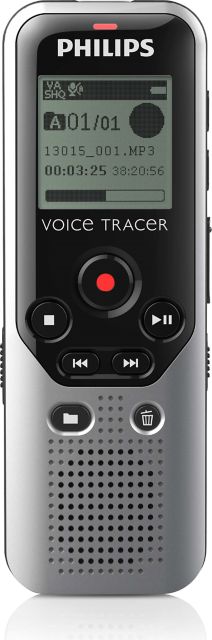 Philips Digital Voice Tracer Recorder 1200 - ONLINE ONLY