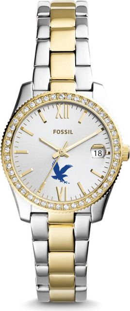 Fossil Scarlette Mini Three-Hand Date Two-Tone Stainless Steel Watch - ONLINE ONLY