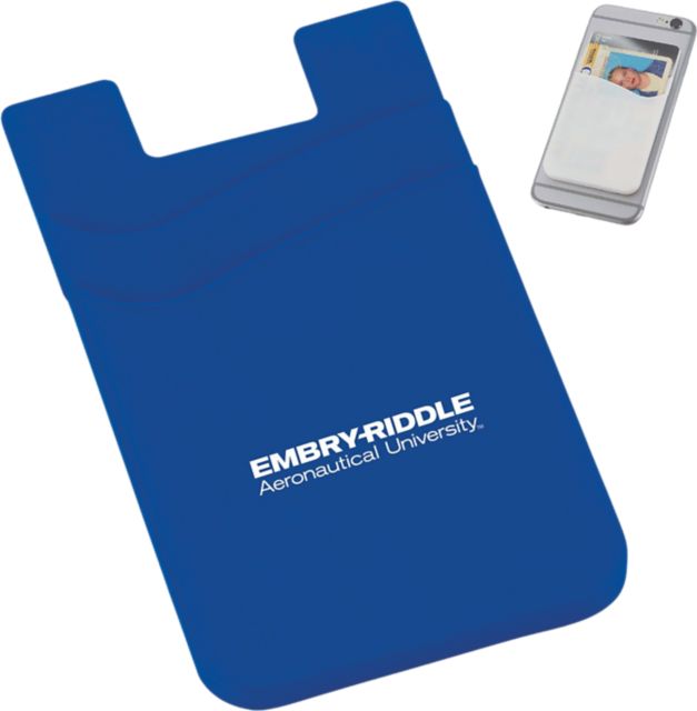 Embry Riddle Aeronautical University Silicone Card Wallet