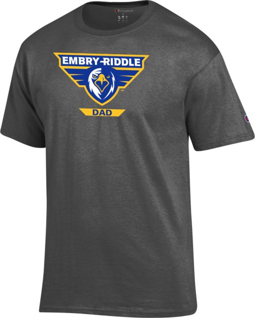 Embry Riddle Aeronautical University Dad Short Sleeve T-Shirt
