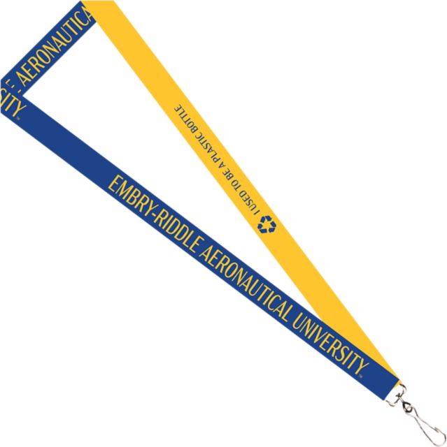 Embry Riddle Aeronautical University Recycled Lanyard