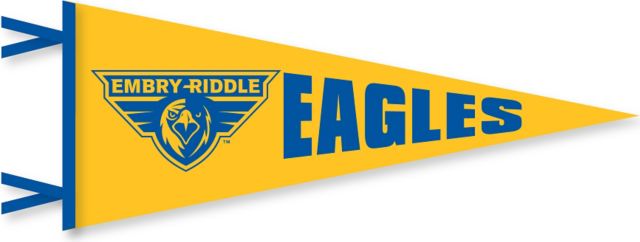 Embry Riddle Aeronautical University Arizona Eagles 12 X 30 Pennant Embry Riddle Aeronautical University
