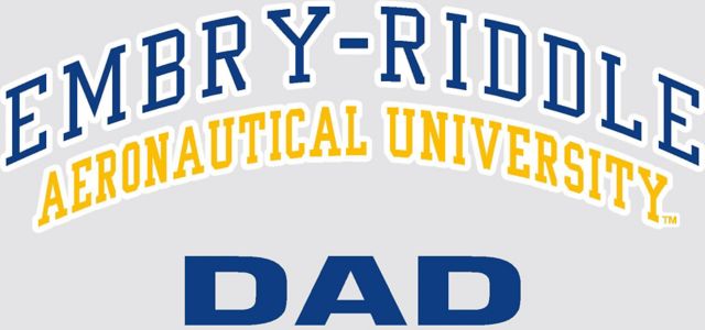 Embry Riddle Aeronautical University Dad Decal