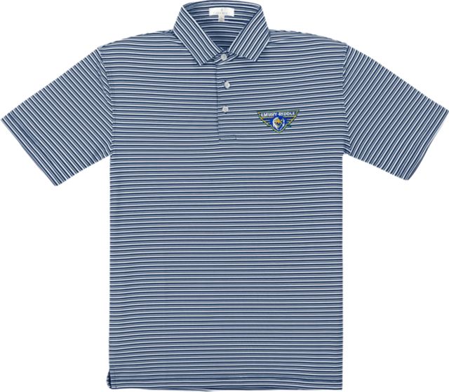 Embry Riddle Aeronautical University Performance Stripe Polo