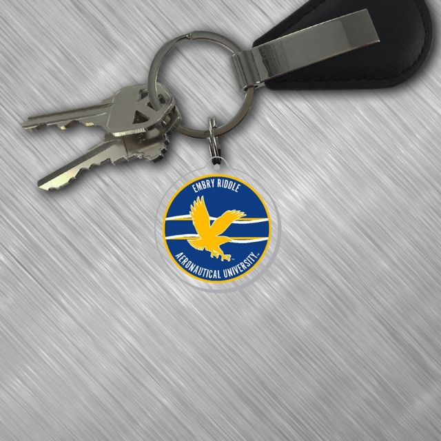 Embry Riddle Aeronautical University Eagles Laser Cut Keytag