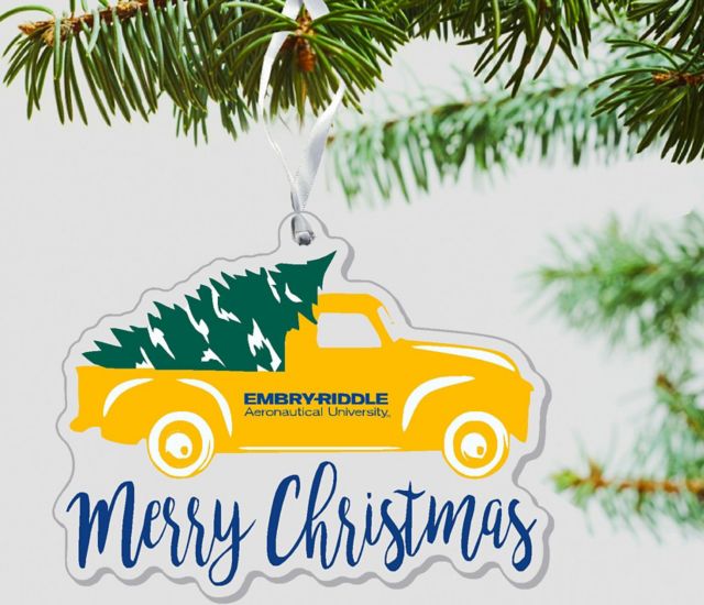 Embry Riddle Aeronautical University Eagles 3'' x 4'' Ornament