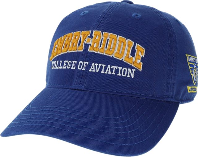 Embry Riddle Aeronautical University Aviation Adjustable Relaxed Twill Cap