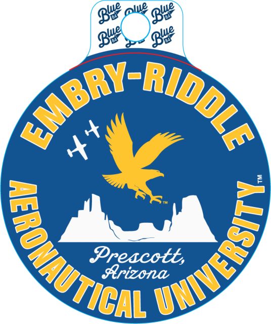 Embry Riddle Aeronautical University Full-Size Sticker