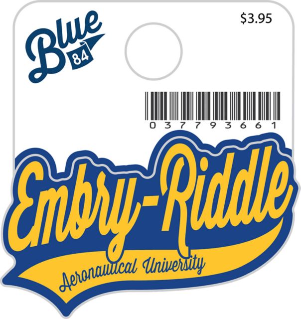 Embry Riddle Aeronautical University Mini Sticker