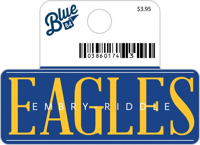 Embry Riddle Aeronautical University Eagles Mini Sticker