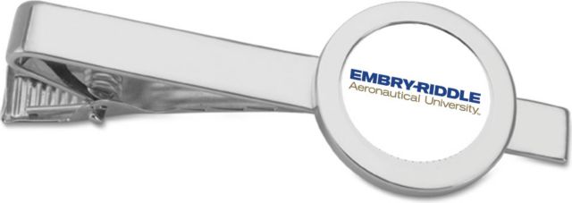 CSI Silver Tie Bar With Colored Medallian - ONLINE ONLY