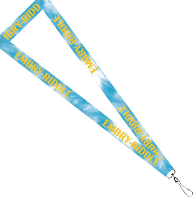 Embry Riddle Aeronautical University Sublimated 3/4'' Lanyard