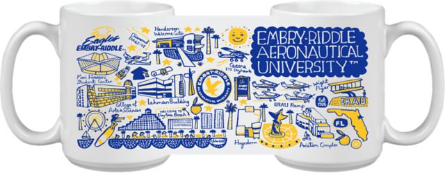 Embry Riddle Aeronautical University Julia Gash 15 oz. Mug