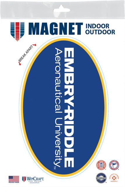 Embry Riddle Aeronautical University 3.5x5.5 Magnet