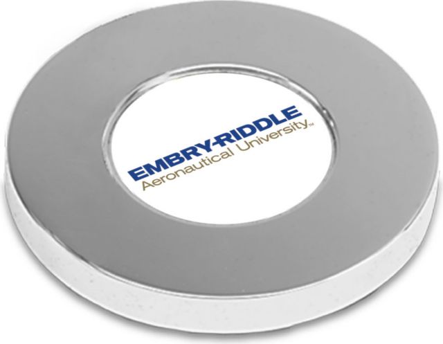 CSI Silver Paperwitheight (Gift Boxed) With Colored Medallion - ONLINE ONLY