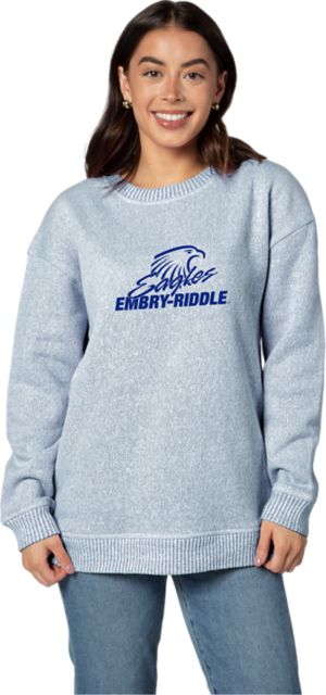 Embry Riddle Aeronautical University Eagles Women's Warmup Crewneck Sweatshirt