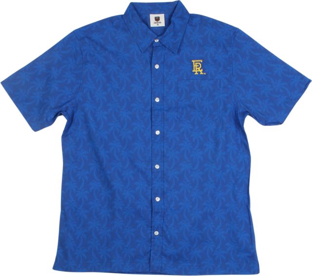 Embry Riddle Aeronautical University Pam Tree Woven Shirt