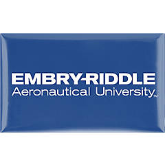 Blue Embry-Riddle Aeronautical University Daytona Eagles ERAU Car Keys ID Badge Holder Lanyard Keychain Detachable Breakaway Snap Buckle 