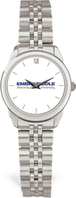 CSI Women's Silver Rolled Link Watch (Gift Boxed)  With Colored Medallion - ONLINE ONLY