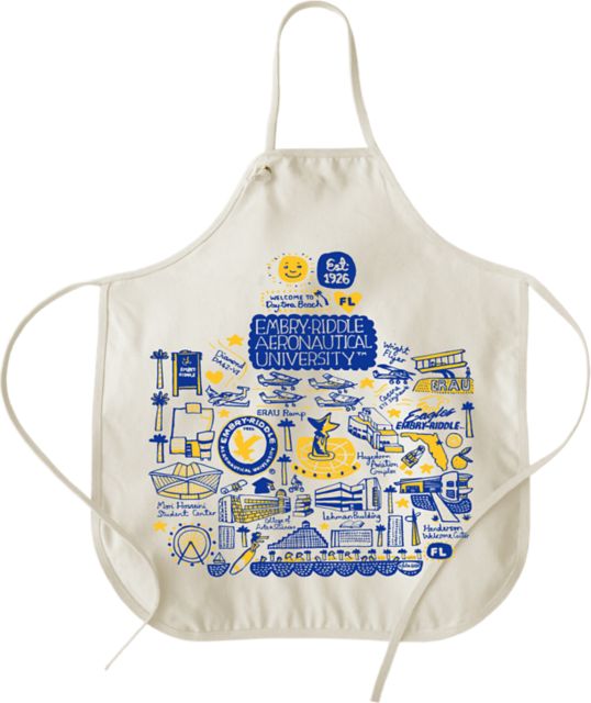 Embry Riddle Aeronautical University Canvas Apron