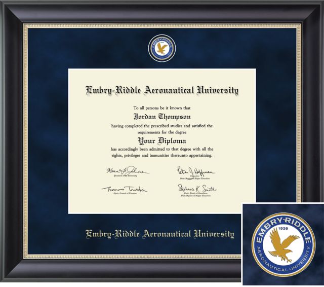 Embry Riddle Aeronautical University Regal 8.5x11 Diploma Frame