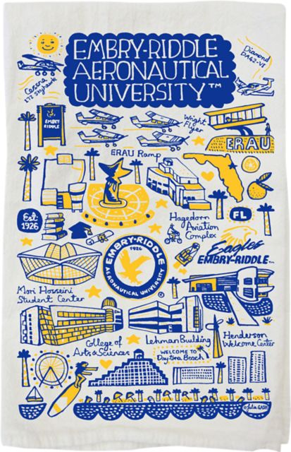 Embry Riddle Aeronautical University Kitchen Towel