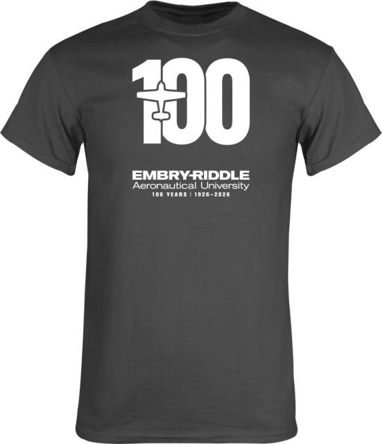 Embry Riddle Aeronautical University Centennial Short Sleeve T-Shirt
