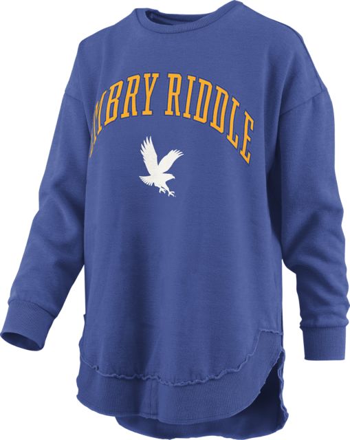 Embry Riddle Aeronautical University Women's Fleece Poncho