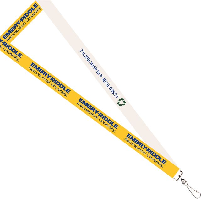 Embry Riddle Aeronautical University Recycled Lanyard
