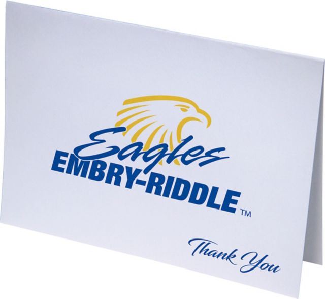 Embry Riddle Aeronautical University Eagles 10 Pack Thank You Cards