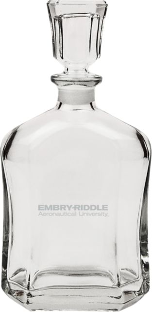 Embry Riddle Aeronautical University Whiskey Decanter
