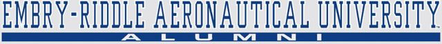 Embry Riddle Aeronautical University Alumni Strip Decal
