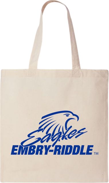 Embry Riddle Aeronautical University 15 x 16 Canvas Tote Bag