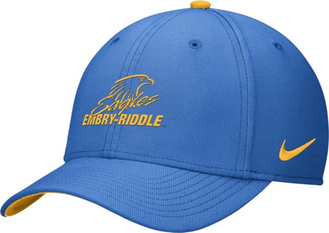 Embry Riddle Aeronautical University Structured Fitted Performance Cap