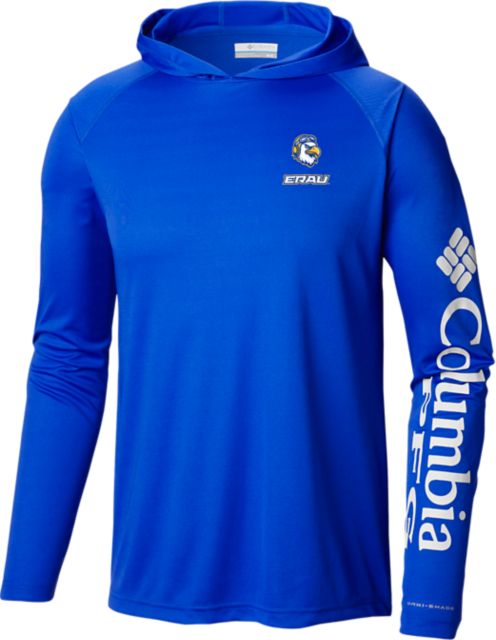 Embry Riddle Aeronautical University Hooded Long Sleeve T-Shirt