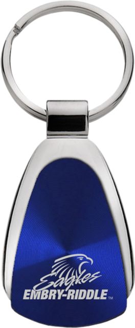 Embry Riddle Aeronautical University Teardrop Key Tag