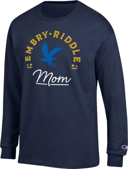 Embry Riddle Aeronautical University Mom Long Sleeve T-Shirt