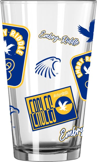 Embry Riddle Aeronautical University 16 oz. Pint Glass