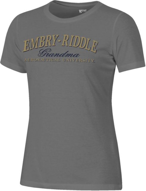 Embry Riddle Aeronautical University Grandma Women S Relaxed Fit Short Sleeve T Shirt Embry Riddle Aeronautical University