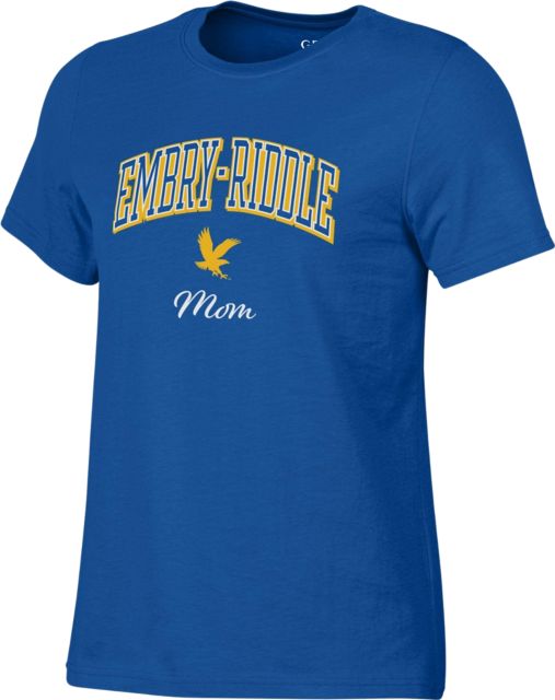 Embry Riddle Aeronautical University Eagles Mom Women's Short Sleeve T-Shirt