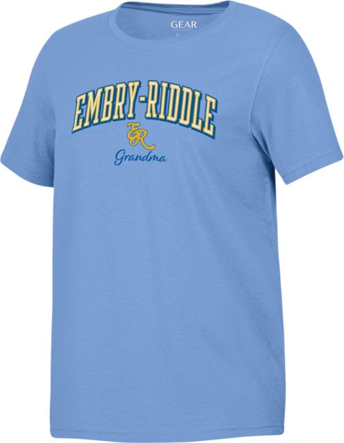 Embry Riddle Aeronautical University Eagles Grandma Women's Short Sleeve T-Shirt