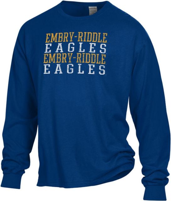 Embry Riddle Aeronautical University Garment Dyed Long Sleeve Tee - ONLINE ONLY