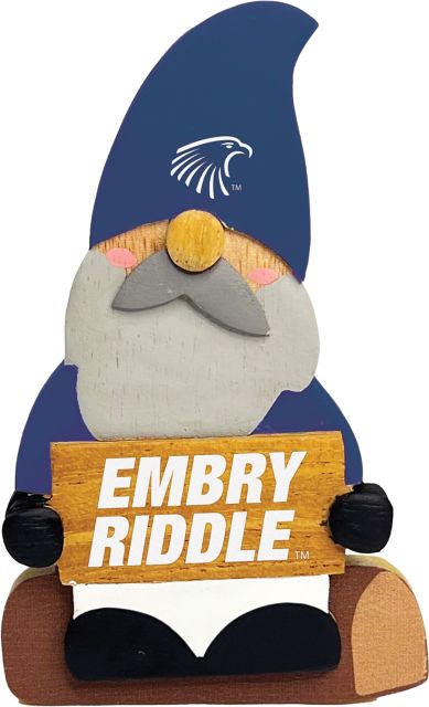 Embry Riddle Aeronautical University Eagles Cozy Gnome Magnet