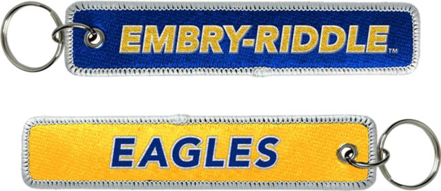 Embry Riddle Aeronautical University Eagles Keychain