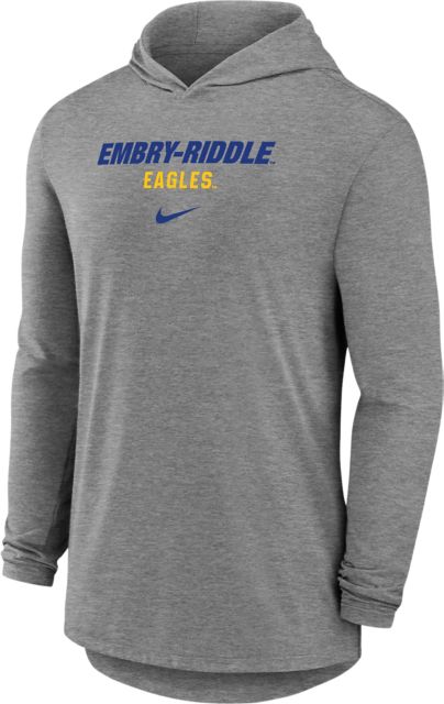 Embry Riddle Aeronautical University Eagles Hooded Long Sleeve T-Shirt