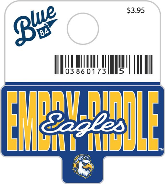 Embry Riddle Aeronautical University Eagles Mini Sticker