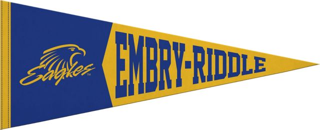 Embry Riddle Aeronautical University 12x30 Eagles Pennant
